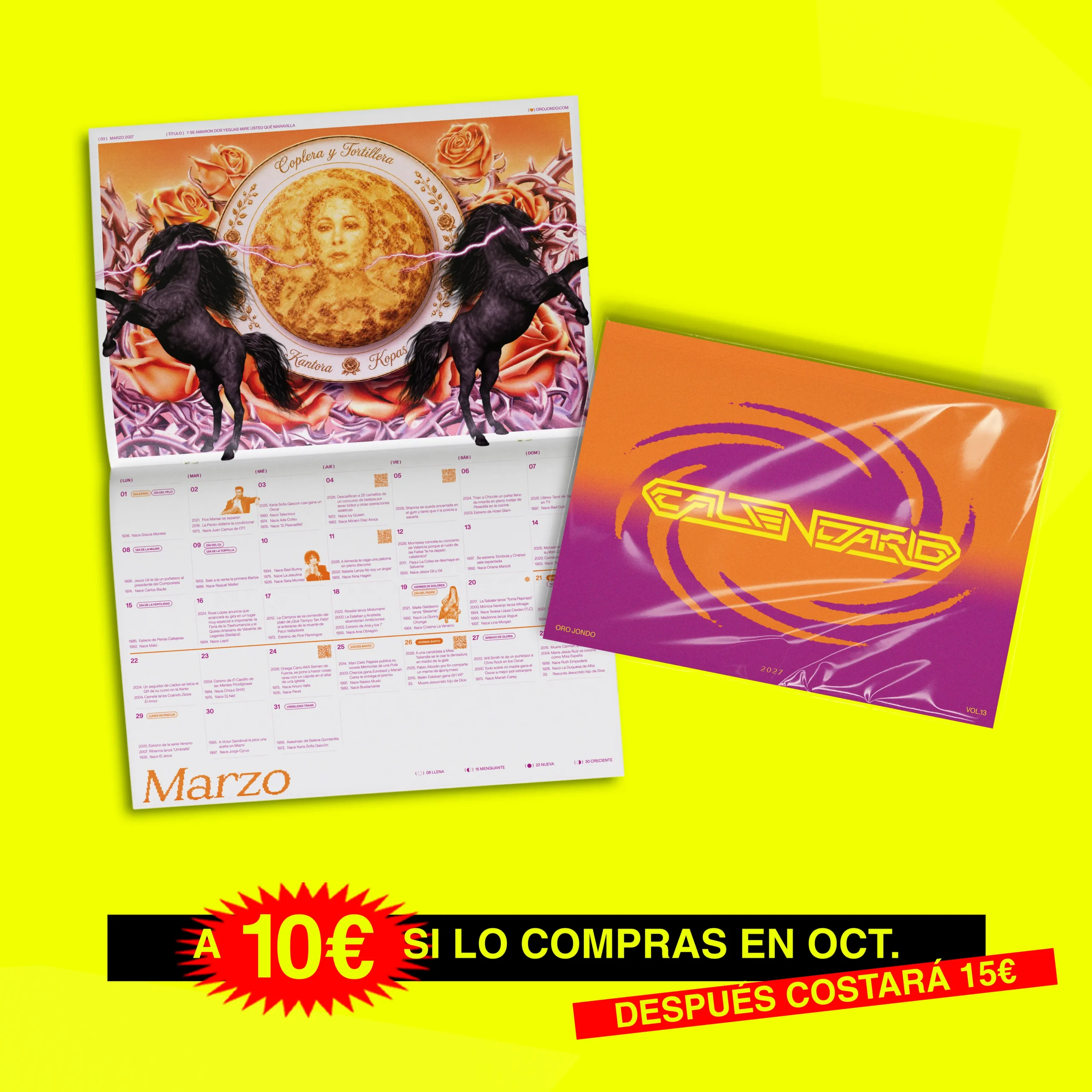 calendario 2027 oro jondo 1 calendario 2027 de oro jondo